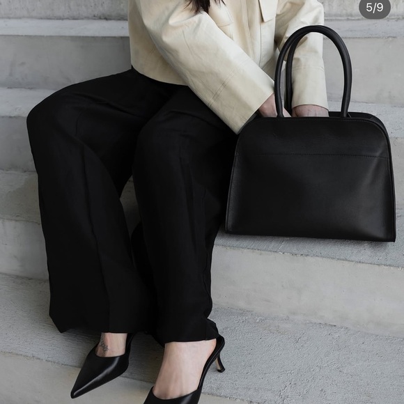 Liviana Conti Leather Satchel - The Row Margaux Vibes - Picture 12 of 15